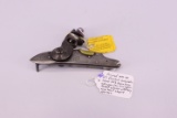 Original 1835-40 US Flintlock Lock. Dated 1843, Repro screw and upper jaw original hammer w/heart sh