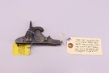 Model 1855 Springfield Rifle Musket Lock, dated 1859, Has the Maynard Primer System, “1859” Marked t