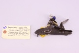 Model 1795 (1808 Contract) Harper’s Ferry Flintlock Musket Lock, dated 1815, “Harper’s Ferry 1815” M