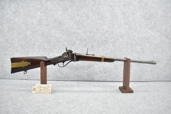 Sharps – New Model 1859 Carbine Early Type – 52 Cal. Breech Loading Percussion Rifle