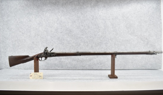 Asa Waters – 1812 U.S. Contract Musket – 69 Cal. Flintlock Musket
