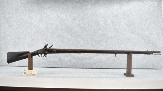 Ethan Stillman (Burlington, CT)– 1808 U.S. Contract Musket – 69 Cal. Flintlock Musket