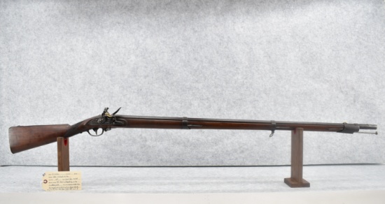 A. Waters – 1808 Contract Militia Musket – 69 Cal. Smoothbore Flintlock Musket