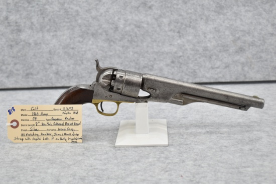 Colt – Mod. 1860 Army – 44 Cal. Percussion Revolver