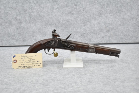 S. North – Mod. 1819 – 54 Cal. Flintlock Pistol