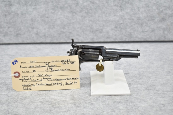 Colt – Mod. 1855 Sidehammer “Root” Revolver – 28 Cal. 5-Shot Percussion Revolver