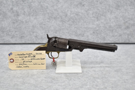 Manhattan Arms Co. – Navy Type Series IV – 36 Cal. Single Action Percussion Revolver