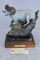 Signed Bronze – “On Lookout Ledge” of a Bedded Dall Sheep – By Rick Taylor – 12” High – Weighs 16.6l
