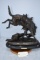 Bronze – “Wicked Pony” – By Frederick Remington – 21” High & 19” Wide – Weighs 50.8lbs – Frederick R