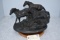 Bronze – “Thunder Head” (3 Mustangs) – By Terrance Patterson – 12” High & 16” Wide – Weighs 28.4lbs