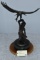Bronze – “Eagle Boy” – By Stan Johnson – 10 of 1200 – Weighs 23.8lbs – On Alabaster Base
