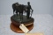 Bronze – “Stand to Horse” – By William F. Porteous – 11” High & 13” Wide – Weighs 19.6lbs