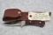 Case XX – R503 SSP 5-Dot – “Arapaho” Indian Fixed Blade Knife – w/Wood Handle – w/Case XX Leather To