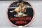 Winchester-Western – Dealer Only Double Sided Porcelain Sign w/Horse & Rider – 40” in Diameter – Ver
