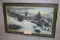 Stephen Lyman – “Early Winter in the Mountains” – 613/850 – Framed & Double Matted – Print on Paper