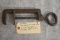 Un-Marked Trap Setting Vise Clamp – 11 1/4” Overall Length Closed & 6” Inside Jaw Spread