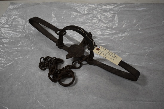 Oneida-Newhouse – #114 Double Long Spring Toothed High Grip Trap – 22½” Long – Animal Trap Co. Litit