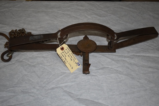 Oneida – Victor #4 Smooth Jaw Double Long Spring Trap – Animal Trap Co. Lititz, PA
