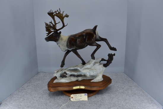 Signed Bronze – “Mountain Monarch” – By Dennis Jones – #8 of 40 Edition – 23” High & 21” Wide – of a
