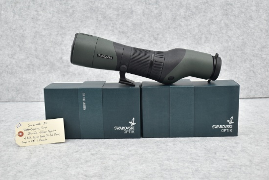 Swarovski – STX Takedown Spotting Scope – 25x-60x w/65mm Objective – w/Tri-Pod Mount – Both w/Factor