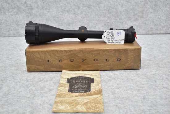 Leupold – Vari-X III – 4.5-14x50mm Scope – Duplex Reticle – Matte Finish – w/Front AO – w/Factory Bo