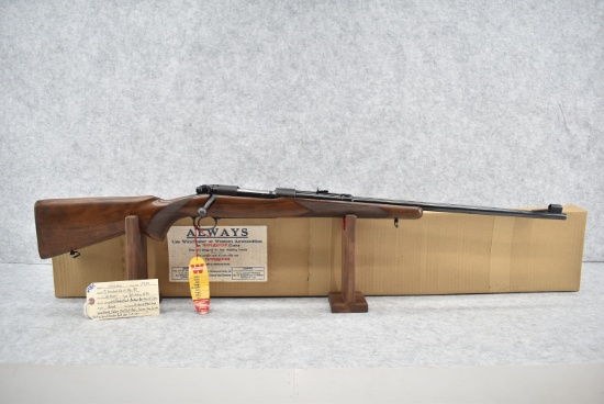 Winchester – Mod. 70 Standard (Pre-64) – 22 Hornet Cal. Bolt Action Rifle – w/24” Barrel w/Hooded Fr