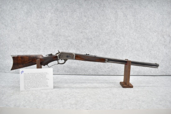 Marlin – Mod. 1889 Deluxe Factory Engraved No. 2/3 Style – 38-40 Cal. Lever Action Rifle