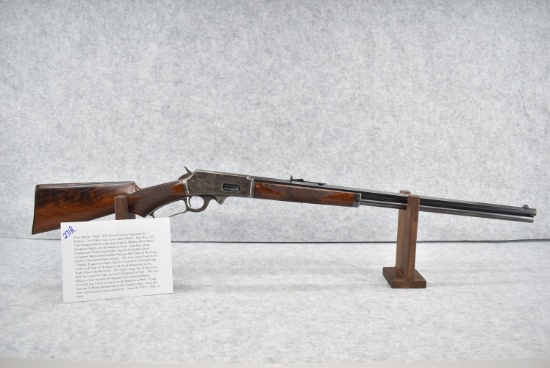 Fine Marlin – Mod. 1893 Deluxe Factory Engraved No. 1 Pattern – 30-30 Win. Cal. Lever Action Rifle