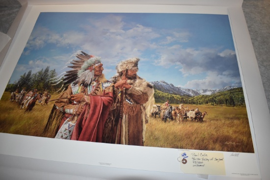 Paul Calle – “In the Valley of San Juan” – 43/1500 – Unframed Print