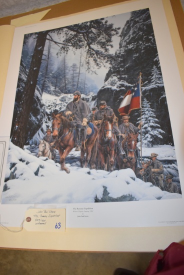 John Paul Strain – “The Romney Expedition” – 859/1500 - Unframed Print