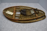 Farber Loretsville Que Canadian Made Snowshoes w/Leather Laces