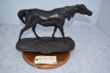 Bronze – Statue of a Horse – Appears to Have No Makers Mark – 14½” High & 10¾” Wide – Weighs 16.5lbs