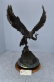 Bronze – “Falcon” – By Jules Moigniez – 26” High – Weighs 32.4lbs – Signed “J. Moigniez” on Bronze –