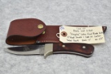 Case XX – R503 SSP 5-Dot – “Arapaho” Indian Fixed Blade Knife – w/Wood Handle – w/Case XX Leather To