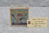 Federal – Hi-Power Shot Shells – 12ga. Vintage Period Duck Box – Appears to be Factory Full & Wrappe