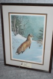 Ned Smith – “Big Red” – 538/600 – Framed & Triple Matted Print