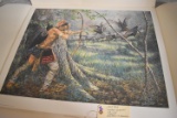 Jack Paluh – “Woodland Encounter” – 163/1275 – Unframed Print w/Certificate of Authenticity