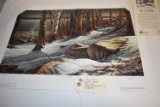 Terry Redlin – “Boulder Ridge” – 3540/4800 – Unframed Print w/Certificate of Authenticity