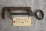 Un-Marked Trap Setting Vise Clamp – 11 1/4” Overall Length Closed & 6” Inside Jaw Spread