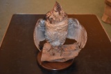 Full Body Mounted Ruffed Grouse on Plaque