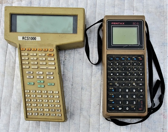 PENTAX SC-5 & RSC1000 DATA COLLECTORS
