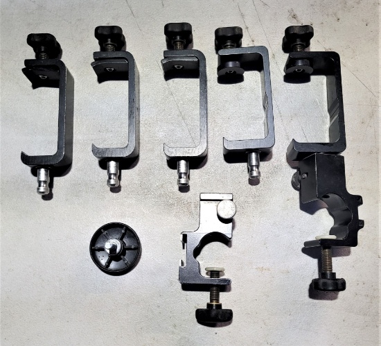 TRIMBLE GPS SURVEY POLE CLAMP Set of 7