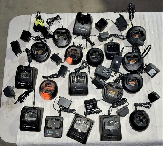 MOTOROLA ASSORTED CHARGER POWER CORDS SET