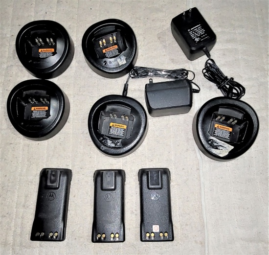MOTOROLA CHARGER BATTERY POWER CORDS SET