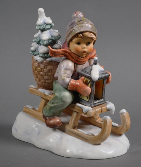 Large Hummel RIDE INTO CHRISTMAS 396 TMK8