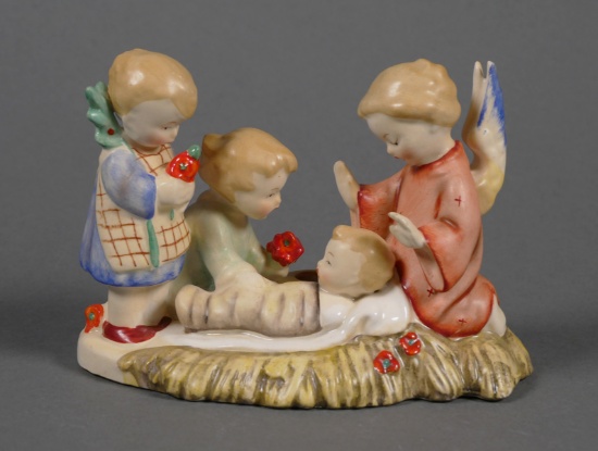 Rare Hummel SILENT NIGHT Candleholder 31 TMK1