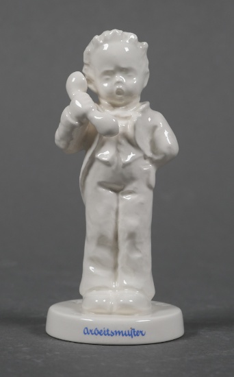Hummel HELLO 124 White Glaze