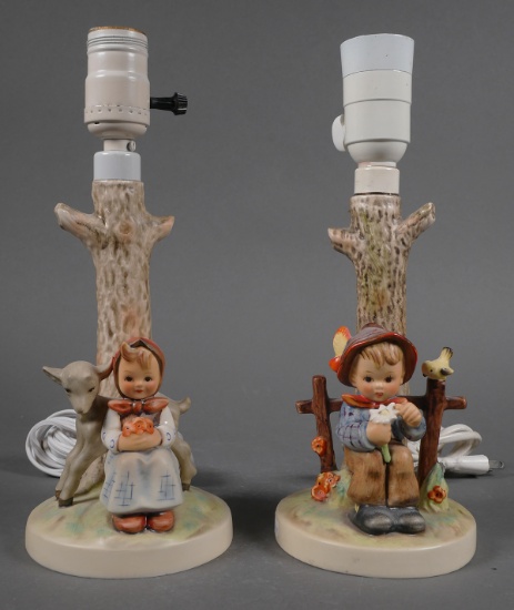 Pair Lamps GOOD FRIENDS and SHE LOVES ME TMK5
