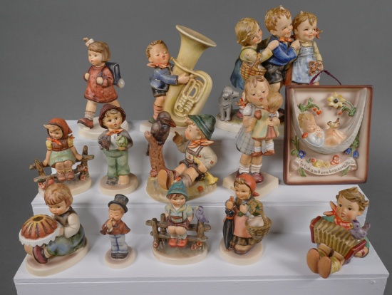 (13) Hummel Figurines
