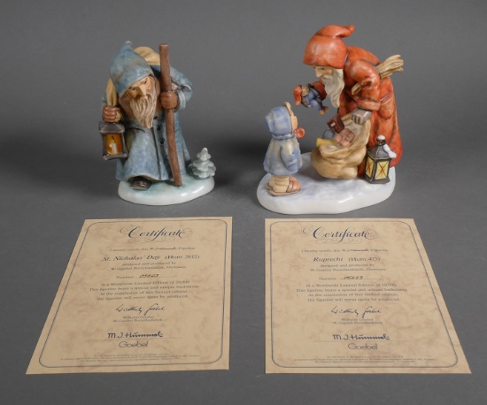 (2) Hummel SAINT NICHOLAS' DAY & RUPRECHT